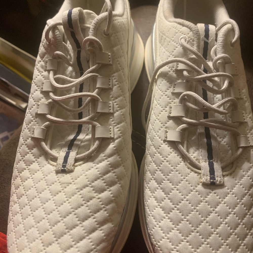 Puma White Quilted Sneakers